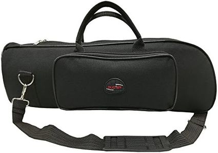 Xinlinke Trumpet Gig Bag 5mm Padded Soft Carrying Case with Single Shoulder Strap