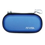 ELIATER PlayStation Vita Carring Case Portable Travel Pouch Cover Zipper Bag Compatible for Sony PSVita 1000 2000 Game Console (Blue)