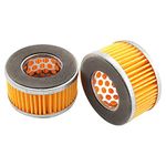 ZZHXSM 2 PCS Replacement Compressor Air Filter Element Air Compressor Intake Paper Filter Elements, Type 1