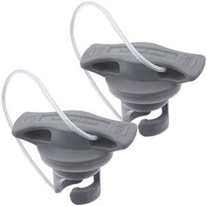 2pcs Válvula de Aire de Bote Inflable de Piragua Kayak Canoa Colchón Inflable Colchoneta Hinchable,Buen Reemplazo,Válvula Inflable de Plástico, Válvula de Aire de Boston para Bote Inflable, Balsa,