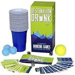 Destination Drunk - 15 Craziest Drinking Games for Adults Party from Around the Globe, Beer Pong & More, The Best & Exciting Adult Party Games from Japan, Peru, Germany, & More, Great Stocking Fillers