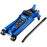 Holdfiturn Hydraulic Low Profile Floor Jack 2.5 Ton Heavy Duty Trolley Jack Hydraulic Car Jack Lift Garage for Car Van Truck Trailer Auto Repairing