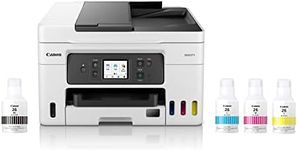 Canon Megatank GX4020 All-in-One Wireless Supertank Printer with Print, Copy, Scan and Fax | Auto Document Feeder | Mobile Printing | 2.7" LCD Touch Screen