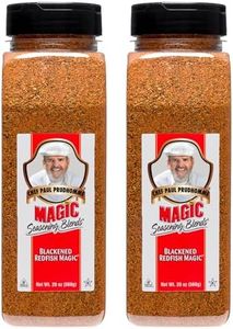 Chef Paul Blackened Redfish Magic Seasoning Blends | Cajun-Style Spices & Seasonings | Gluten-Free, No MSG, Bold Flavor | Perfect for Grilling, Cooking & BBQ | 20 oz/ 567g Shaker (Pack of 2)