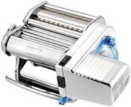 Imperia Electric IPASTA Electric Pasta Machine 100% Made in Italy. Fresh Pasta Machine in Steel with 220 V Electric Motor. Electric Dough Sheet for Lasagne, Tagliolini, Fettuccine