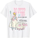 Disney Pixar Toy Story 4 Bo-Peep And Sheep Poster T-Shirt