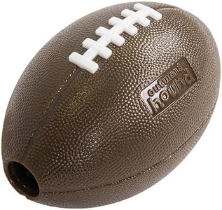 Planet Dog Orbee-Tuff Football Treat-Dispensing Dog Chew Toy