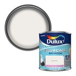 Dulux 500001 Easycare Bathroom Soft Sheen Emulsion Paint for Walls and Ceilings - Pure Brilliant White 1L