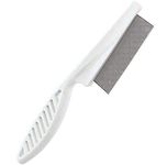 PSK PET MART Flea Comb Pet Cat Dog Lice Comb Nit Remover Grooming Brush Tools to Treatment & Remove Fleas, Mites, Ticks, Dandruff Flakes Stainless Steel Fine Teeth- Color May Vary