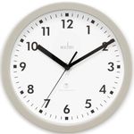 Acctim 74667 Nardo 20cm Radio Controlled Grey Wall Clock