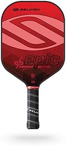 Selkirk Amped Pickleball Paddle | Fiberglass Pickleball Paddle with a Polypropylene X5 Core | Pickleball Rackets Made in The USA | 2021 Epic Lightweight Selkirk Red |