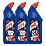 Harpic 1 Litre (Pack of 3) - Original, Disinfectant Toilet Cleaner Liquid | Suitable for Toilet Bowls