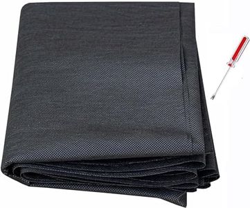 Tela de repuesto para sofás, sillas, bases de resorte, 75 g, tela de plataforma no tejida de 1,6 x 3 m, color negro