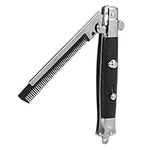 Switchblade Comb, Foldable Stainles