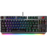 ASUS RGB Mechanical Gaming Keyboard - ROG Strix Scope TKL | Cherry MX Red Switches | 2X Wider Ctrl Key for FPS Precision | Gaming Keyboard for PC