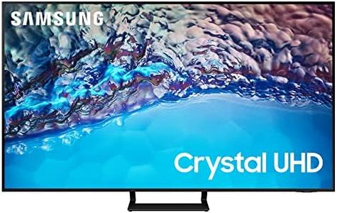 Samsung TV Crystal UHD UE65BU8570UXZT, Smart TV 65" Serie BU8570, Crystal UHD 4K, Alexa e Google Assistant integrati, Black, 2022, DVB-T2