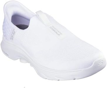Skechers Men's Hands Free Slip-Ins Gowalk 7 - Easy On 2 Sneaker, White, US 9