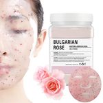 POZTL Jelly Mask Powder for Facials, Natural Rose Petals Jelly Face Mask, Professional Peel Off Hydro Face Mask Powder Leaves Skin Soft Moisturized and Revitalized,DIY SPA Mask Powder, 23 FlOz