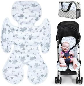 Orzbow Stroller Cooling Pad for Baby | Universal Baby Cooling Pad for High Chair, Bassinet, Swing, Crib | Stroller Cooler Cushion Keep Baby Cool in Summer, Travel Essentials