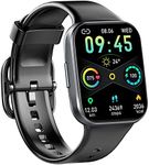 Smart Watch for Men Women, 1.69" Fitness Watch with Heart Rate Sleep Monitor/Step Counter, 2023 Fitness Tracker Smartwatch with 25 Sports Modes, IP68 Waterproof Activity Trackers for iOS Android-Black
