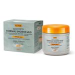 GUAM FIR Tourmaline Shower Mud Cellulite Remover – 3-Min Thermal Anti Cellulite Draining Treatment – 400ml Hot Cellulite Cream for Tummy, Legs & Buttocks – Seaweed Skin Firming, Tightening Body Mask