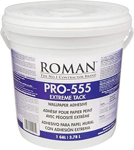 Roman 011901 PRO-555 1 gal Extreme Tack Wallpaper Adhesive, White