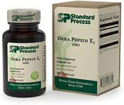 Standard Process - Okra Pepsin E3 - Intestinal Function Support Supplement, Okra, Buckwheat, Gluten Free - 90 Capsules