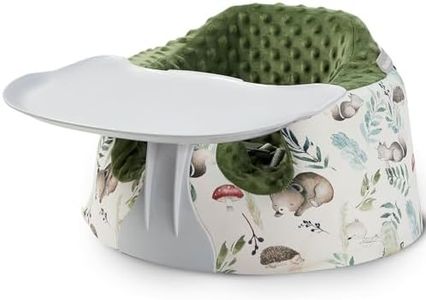 Seat Cover and Tray Sets Accessory Compatible with Bumbo Floor Seat for Baby,Breathable Accessory Compatible with Baby Seat - Easy to Install and Remove