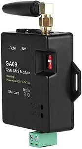 VBESTLIFE Mini Sistema de Alarma gsm de Seguridad para el Hogar Alarma Inalámbrica Inteligente con 8 Canales Compatible con la Alarma de SMS, Alarma de Llamada Telefónica