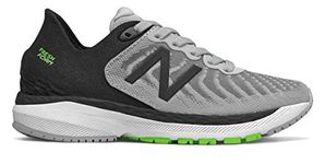 New Balance Fresh Foam 860 V11 Running Shoe, Light Aluminum/Black, 11 US Unisex Little Kid