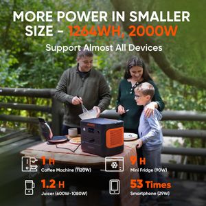 Jackery Explorer 1000 Plus Portable Power Station – High-Capacity Backup
