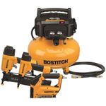 Bostitch Air Compressor Combo Kit, 3-Tool (BTFP3KIT) 21.1 x 19.5 x 18 inches , Yellow