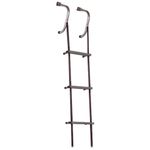 First Alert Two-Story Fire Escape Ladder, Steel, Anti-Slip, EL52-2, Black