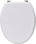 Elongated Toilet Seat White Adjusta
