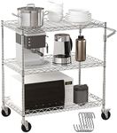 VEVOR Kitchen Utility Cart, 3 Tiers