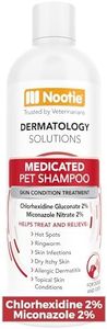 Nootie Medicated Pet Shampoo, Dog Shampoo, Cat Shampoo, Formulated for Veterinarians, Sold in over 10,000 Vet Clinics Worldwide - 16oz