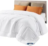 Bedsure Queen Comforter Duvet Insert - Quilted White, All Season Down Alternative Queen Size Bedding Comforter with Corner Tabs