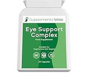 Natural Eye Complex - Eye Vitamins with Lutein and Zeaxanthin - 60 Capsules with Bilberry, Pine Bark and More - Vision and Macular Support Supplement - Vegan Eye Health Tablets - Eyesight Pills