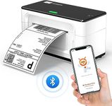 MUNBYN Bluetooth Thermal Label Printer, 4x6 Label Printer, USB Thermal Printer for Shipping Labels Home Small Business, Compatible with Canada Post, Etsy, Shopify, Ebay, Amazon, FedEx, UPS