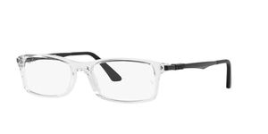 Ray-Ban Unisex Clear Lens Rectangle Frames - 0RX7017