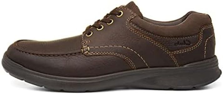 Clarks Men’s Cotrell Edge Casual Shoe, Brown Oily, UK 7.5/US 8.5