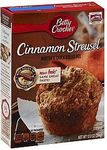 Betty Crocker Premium Muffin & Quick Bread Mix, Cinnamon Streusel, 13.9-Ounce Boxes (Pack of 4)