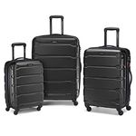 Samsonite Omni PC 3 Piece Set Spinner 20 24 28, Black