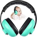 Alitamei Noise Cancelling Headphones for Kids, Babies Ear Protection Earmuffs Noise Reduction for 0-3 Years Babies, Toddlers, Infant (Mint Green)