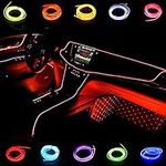 Light Wires for Car 2M/6FT USB Neon