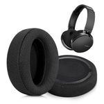 XBERSTAR Replacement Ear Pads for Sony MDR-XB950BT Headphones Ear Cushions, Headset Earpads, Ear Cups Repair Parts (Black mesh earpads)