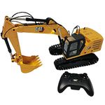 1:16 RC Cat® 320 Hydraulic Excavator with Bucket, Grapple and Hammer Attachments, 28005