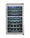 Danby DWC040A3BSSDD Designer Dual Zone Wine Cooler, Stainless Steel