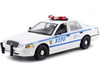 Greenlight Hot Pursuit 1:24 2011 Ford Crown Victoria Police New York City Police Dept (NYPD)