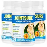 JOINTSURE SENIOR Hip & Joint Supplements for Dogs - Pack of 900 Tablets- Soothes Joints, Aids Mobility - High Levels of Glucosamine & Green Lipped Mussel (packaging may vary)